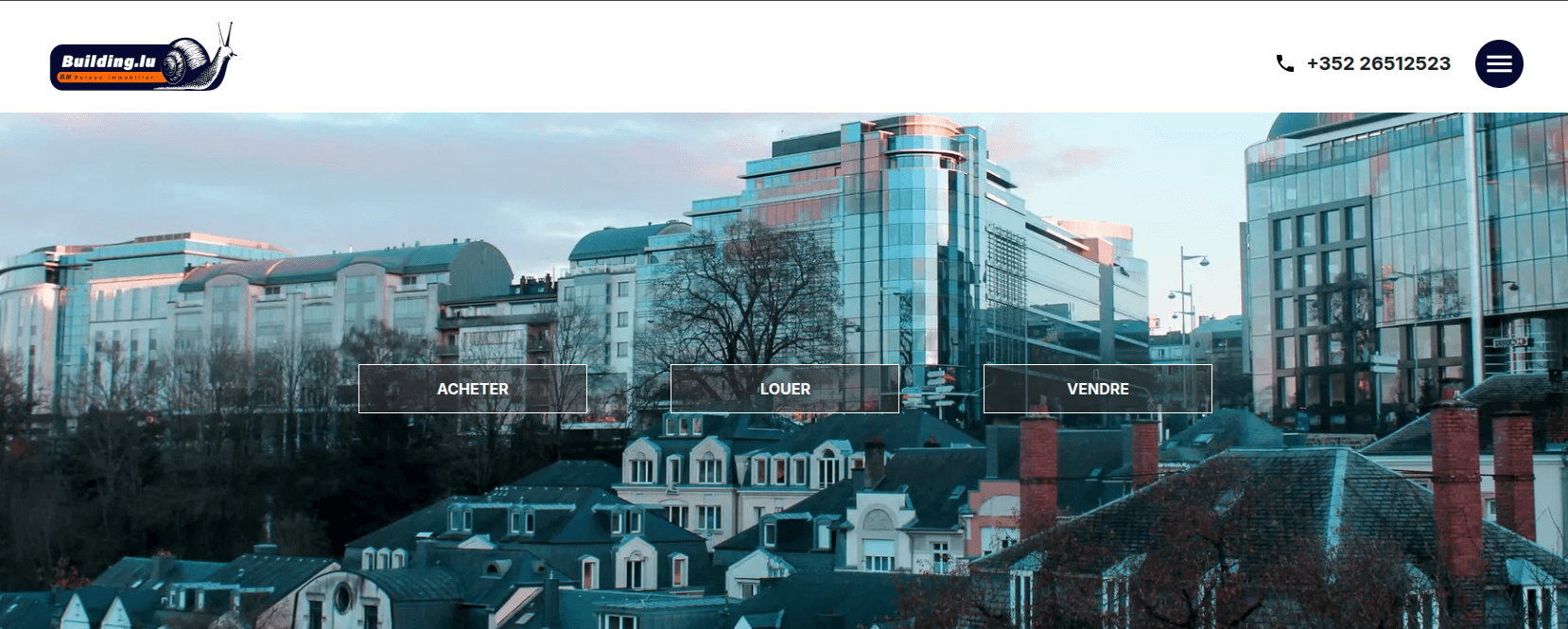 Aperçu d'un site vitrine premium créé par l'agence web DigitalFit au Luxembourg